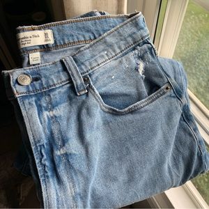 ABERCROMBIE JEANS “THE SKINNY” CURVE LOVE LONG